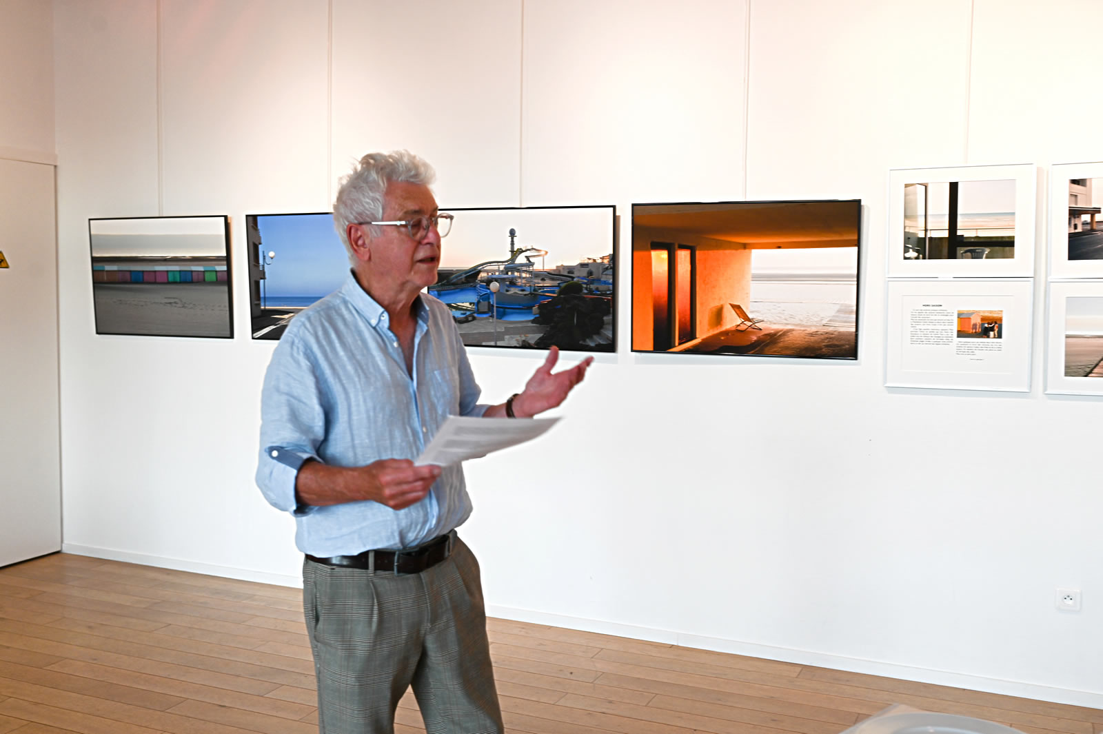 Luc Georges - discours pour le vernissage de l'exposition photo